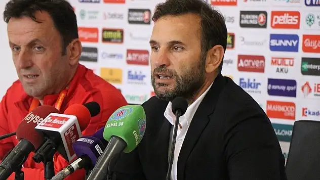 Okan Buruk: 'Oyun istediğimiz gibi giderken iki gol yedik'
