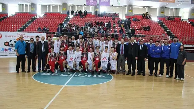 Okullar arası  Genç (A) Erkekler Basketbol İl Birinciliği sona erdi