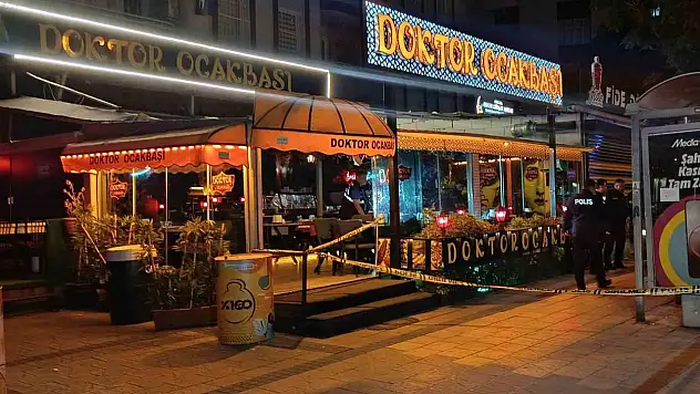 Restoran sahibi intikam kurbanı oldu