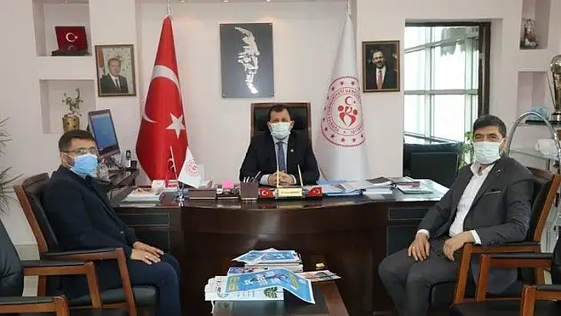 Olgunharputlu ve Bozlak'tan Kabakcı'ya ziyaret