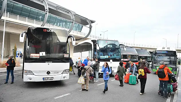 Onlarca turist Kayseri'ye geldi... İşte sebebi