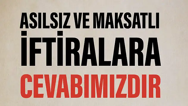 OSB'den sanayicelere, fıkralı 'iftiralara cevap' mektubu...