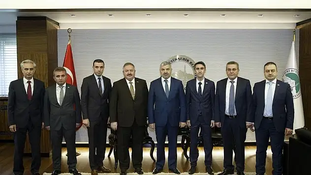OSB yönetiminden Başkan Çelik'e ziyaret