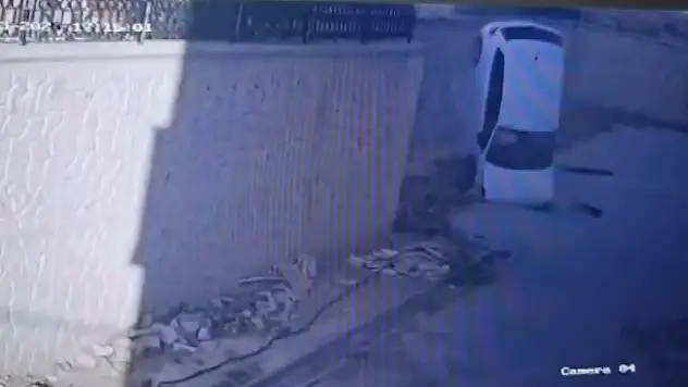 Metrelerce yükseklikten yere çakıldı