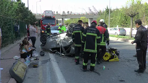 Otomobil tanınmaz hale gelmişti! O kazadan acı haber geldi