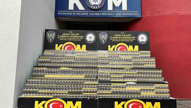 Otomobilden 10 bin paket ele geçirildi