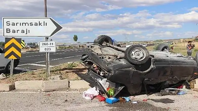 Otomobiller çarpıştı: 6 yaralı
