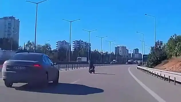 Otoyolda kazaya ramak kaldı