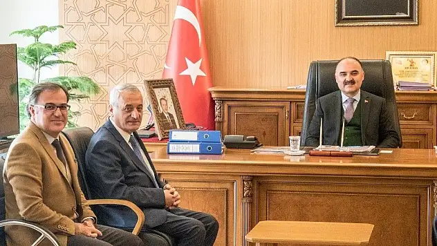 Özdoğan'dan, Vali Günaydın'a Hayırlı Olsun Ziyareti
