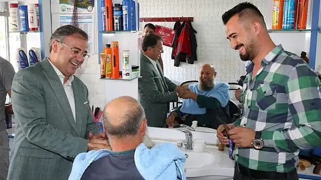 Özdoğan, Gönül Ziyaretlerine Devam Ediyor