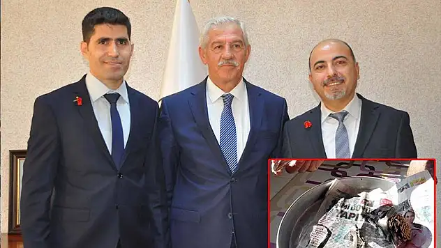 Ateşi buz kullanarak yaktı