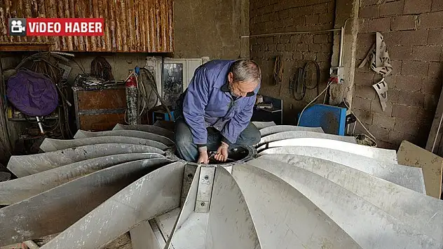 Uçaklardan esinlenip pervaneli klima için kolları sıvadı