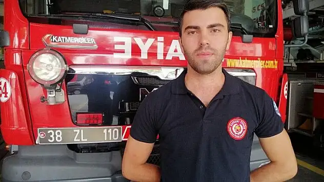 Kahraman itfaiye eri yaşadıklarını anlattı
