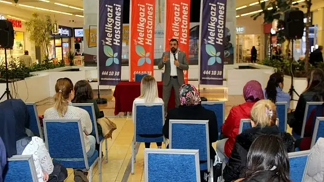 Özel Melikgazi Hastanesi, vatandaşı meme kanseri konusunda bilgilendirdi