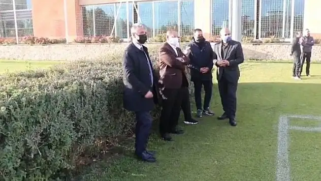 Özhaseki, Kayserispor'a moral ziyaretinde bulundu
