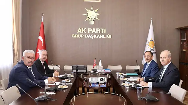 Özhaseki, MHP temsilcileriyle masaya oturdu! 