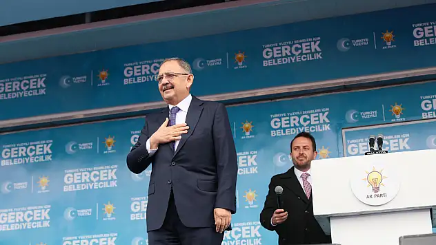 Özhaseki: Sözümüzün eriyiz! Ne söz verdiysek yerine getirdik