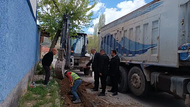 Özvatan'da doğalgaz...