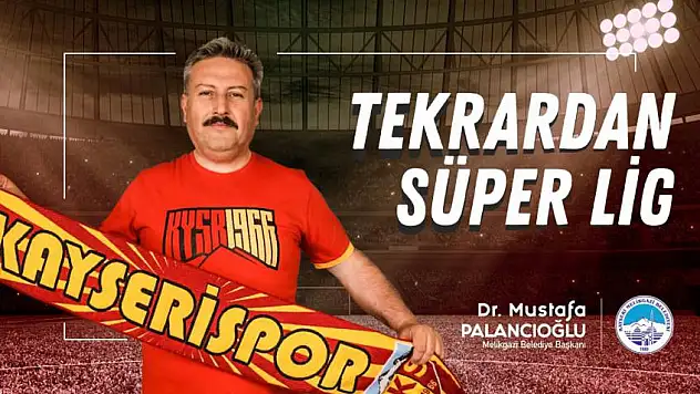 Palancıoğlu da Kayserispor'un kümede kalmasının sevincini yaşıyor