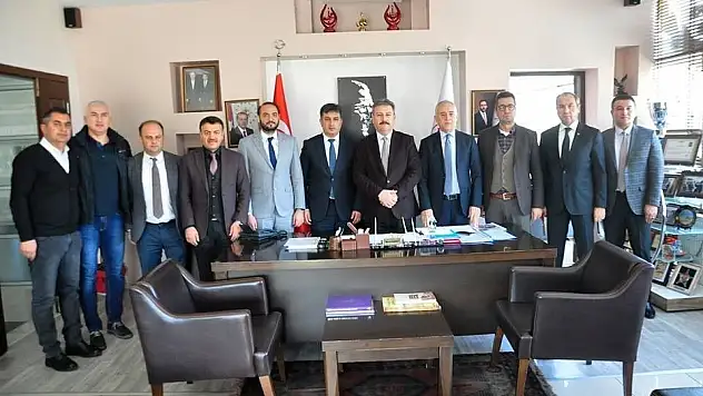 Palancıoğlu'ndan Eskici'ye ziyaret