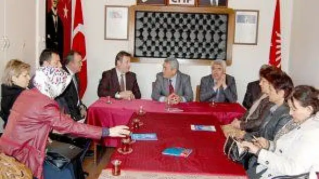 PALANCIOĞLU'NDAN MHP VE CHP'YE ZİYARET