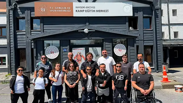 Kayseri milli sporcuları ağırlıyor