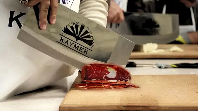 Pastırma sanatı için KAYMEK kolları sıvadı!