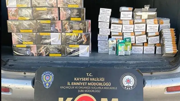 Pınarbaşı'nda operasyon! Binlerce adet ele geçirildi