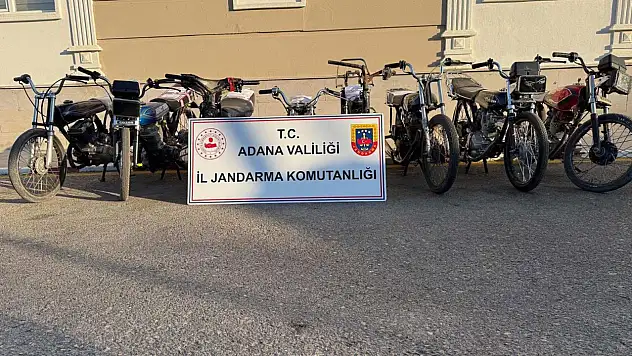 Plakasız 8 motosiklet ele geçirildi!