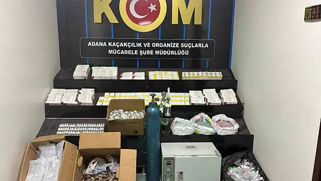 Ev değil ilaç deposu! Sağlığı tehlikeye atan şüpheli tutuklandı