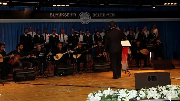 '1845 Polis Korosu' 30 Ağustos Zafer Bayramı'nda konser verdi
