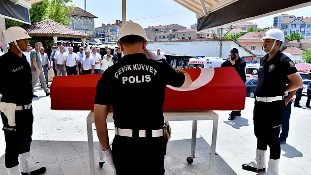 Polis memuru Taşpınar son yolculuğuna uğurlandı