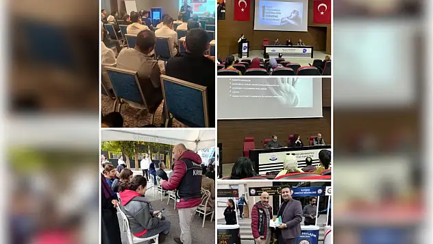 Polisten gençlerin geleceği için önemli bilgilendirme