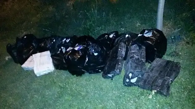 4 bin 300 paket kaçak sigara operasyonu