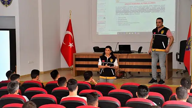 Polisten polise 'kadına karşı şiddetle mücadele' semineri