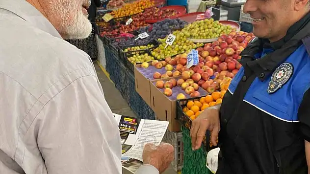 Polisten vatandaşa uyarı