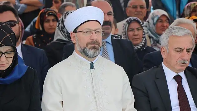 Prof. Dr. Ali Erbaş: 'Mazlumların yanında yer aldıkça Allah bu millete her zaman yardım edecektir'