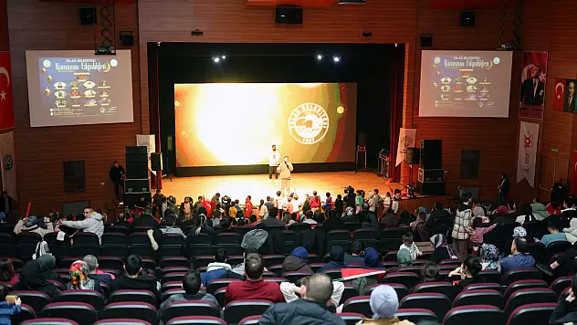 Ramazan coşkusu Talas'ta yaşatıldı!