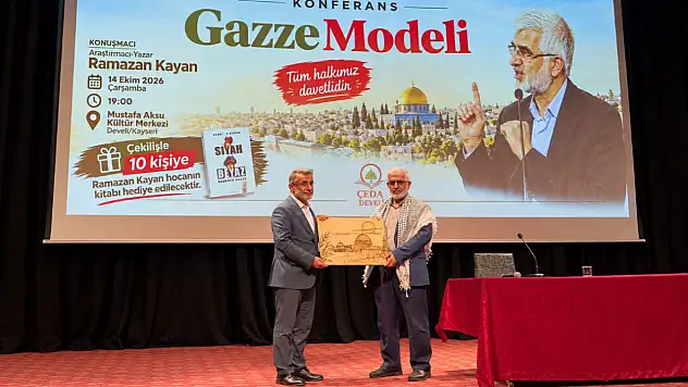 Ramazan Kayan Kayseri'de konuştu: Gazze'de her şey çok farklı!