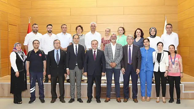 Rektör Altun'dan İl Sağlık Müdürlüğü'ne teşekkür