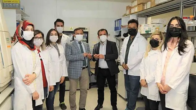 Rektör Çalış'dan ERAGEM Ekibine Teşekkür Ziyareti