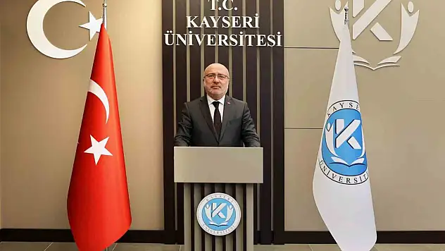 Kayseri Üniversitesi Rektörü'nden anlamlı mesaj!