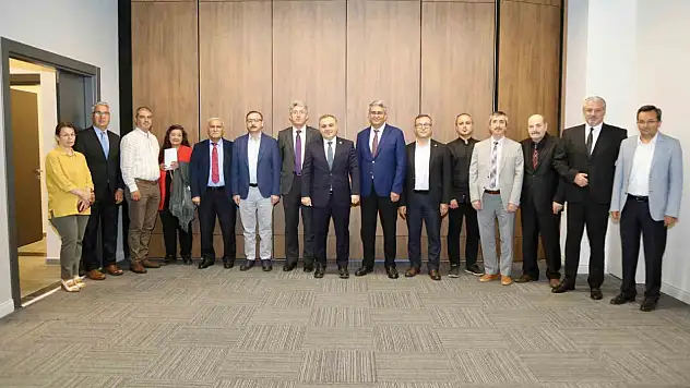 Rektör Altun daire başkanları ile bir araya geldi!