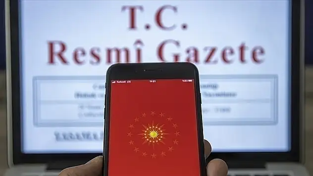 Resmî Gazete 'de bugün neler var?