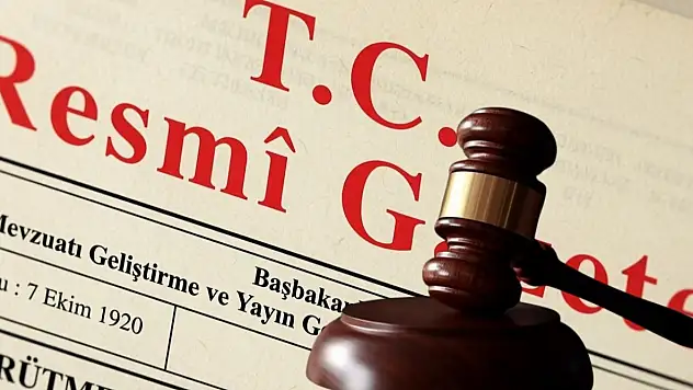 Resmi Gazete'de yayımlandı! Kanun çıktı...