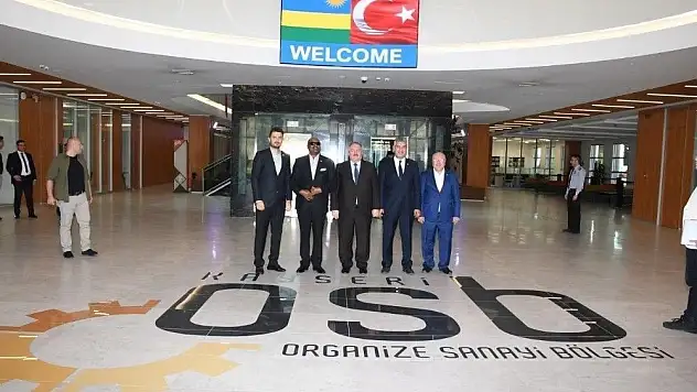 Ruanda Büyükelçisi Kayseri OSB'yi Ziyaret Etti
