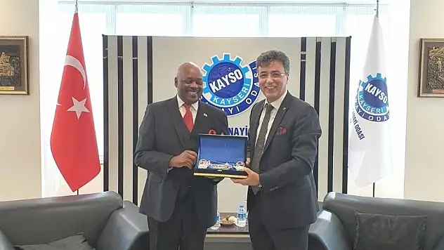 Ruanda Büyükelçisinden KAYSO'ya Ziyaret
