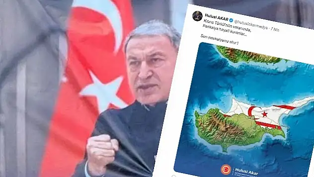 Rumlar'dan çirkin provokasyon: Türkiye'yi ve Akar'ı hedef aldılar!