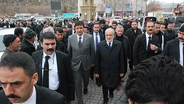 Saadet Lideri Kayseri'de