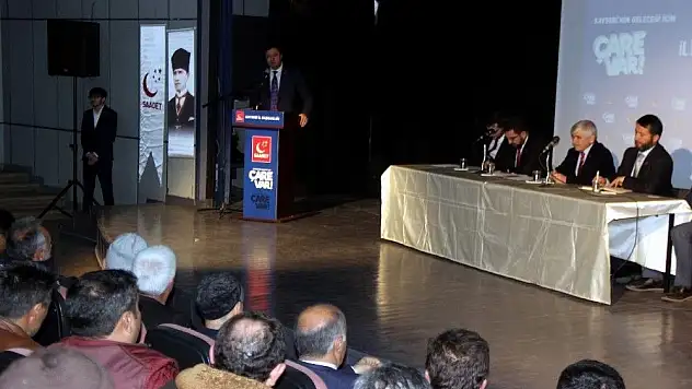 Saadet Partisi Genişletilmiş İl Divan Toplantısı yapıldı
